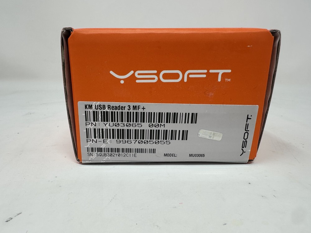 YSOFT KM USB Reader 3 MF+ - Model MUO3065 - Connect 3D Printer Verification