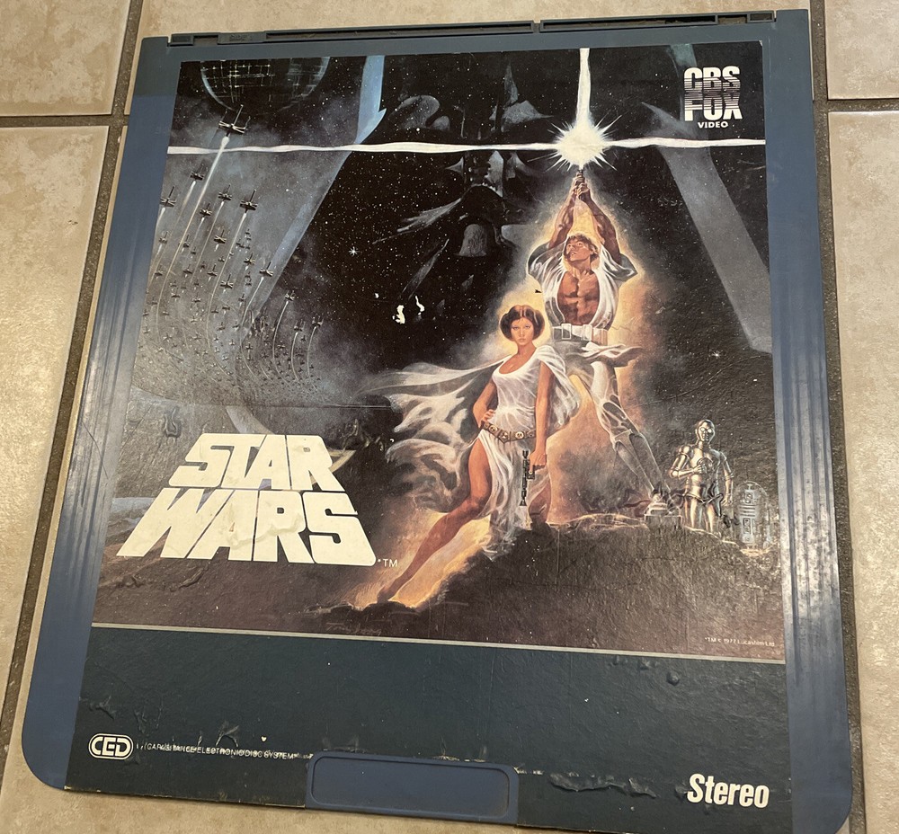 CBS Fox Video Capacitance Electronic Disc System Star Wars