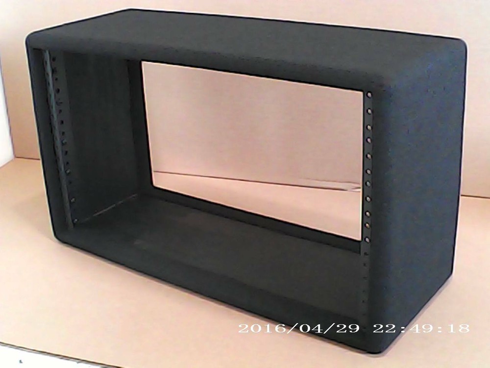 Pearson 10 space simple rack black 12" deep !