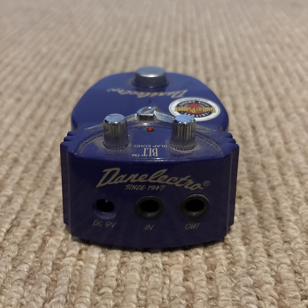 Danelectro DJ-7 BLT Slap Echo Chorus Pedal Untested