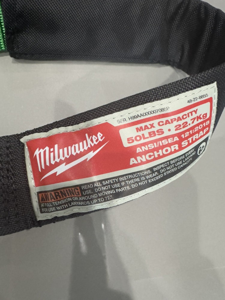 Milwaukee Tool 48-22-8855 50 Lb. Anchor Strap