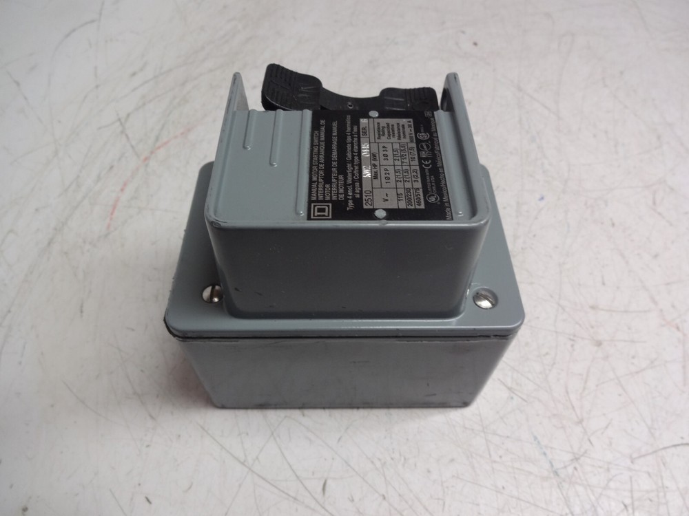 Square D 2510-KW2 0445 Manual Motor Starter Switch