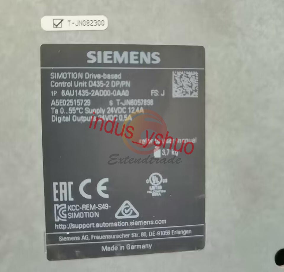 ONE USED SIEMENS programmable motion controller 6AU1435-2AD00-0AA0