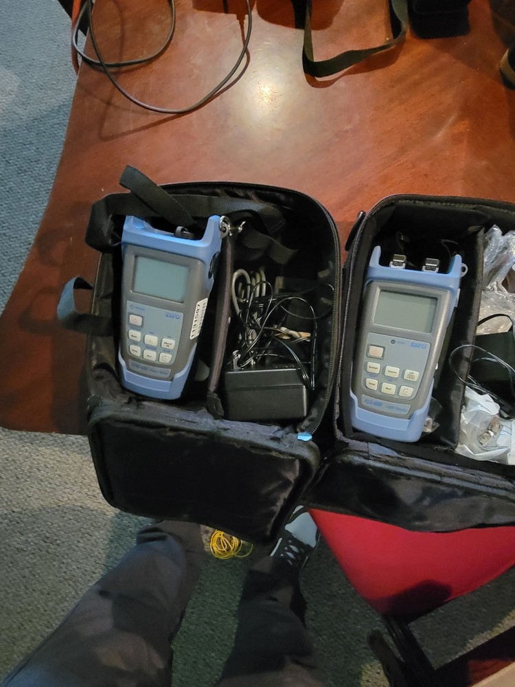 EXFO FPM-600 Power Meter & FLS-600 Handheld Light Source Set
