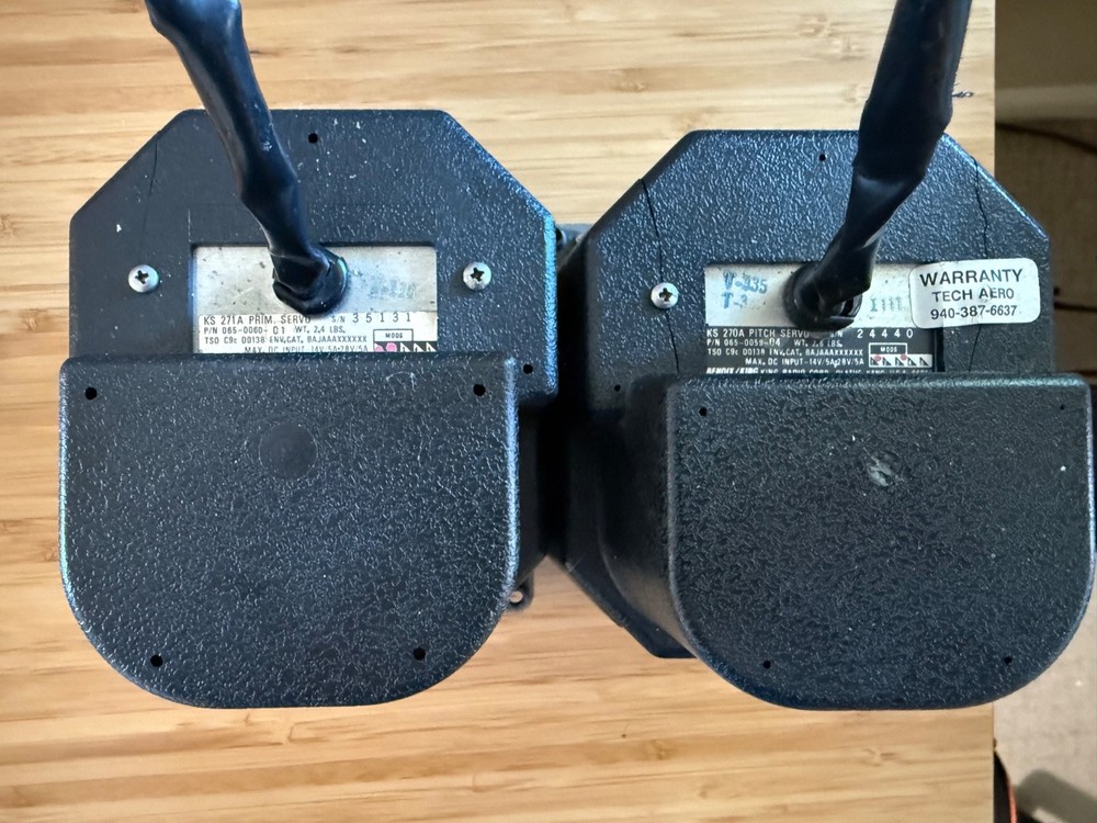 Bendix King KFC200 Autopilot - Computer, Controller, Servos, as shown