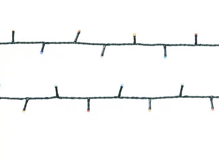 Ge Staybright 200 ct Micro Bright Multicolor LED String Lights 41’ Holiday