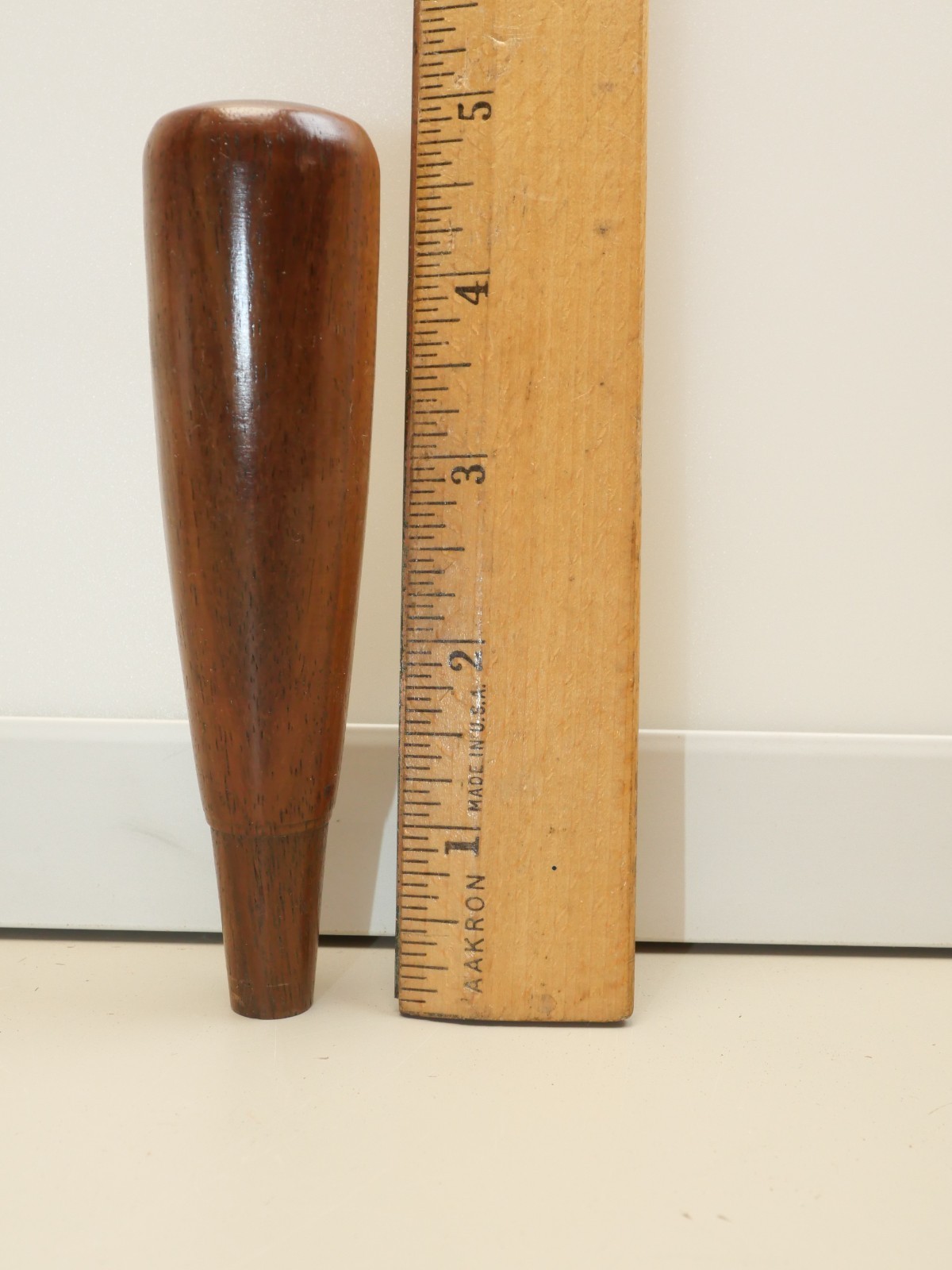 Rosewood Socket Chisel Handle for Tool Restoration, New