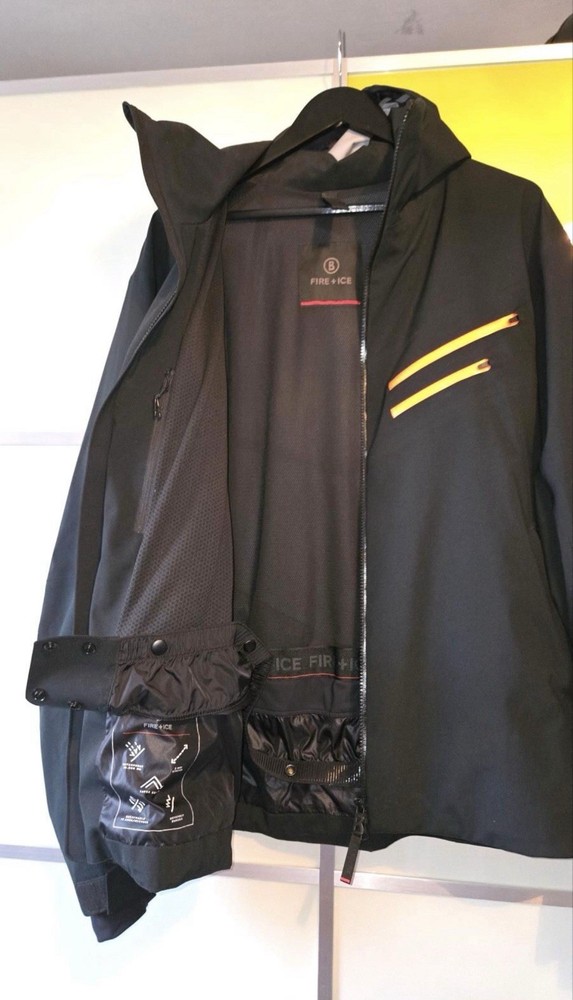 BOGNER Fire & Ice - Black SoftShell Ski Jacket