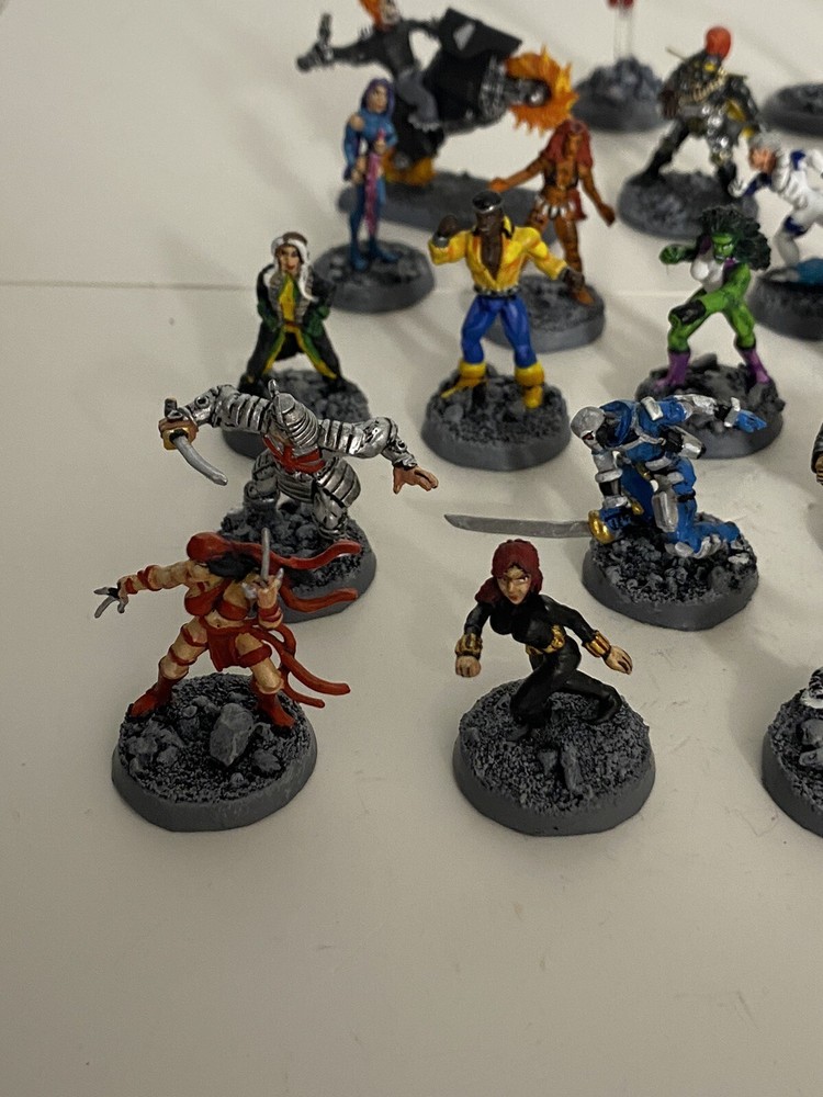 Marvel Superhero #2 Custom painted miniatures Rare Wizkid E2