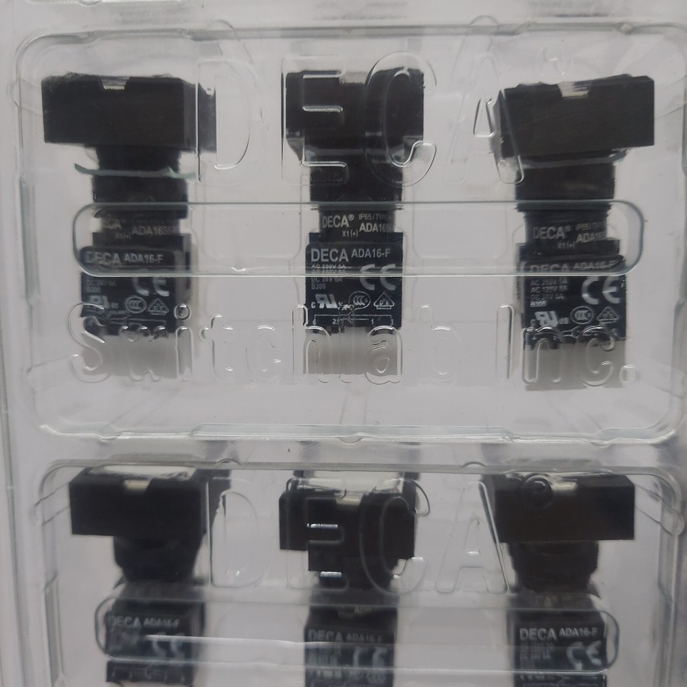 30 PC PACK NEW DECA SWITCHLAB ADA16-F ADA16S6-MD5 SERIES