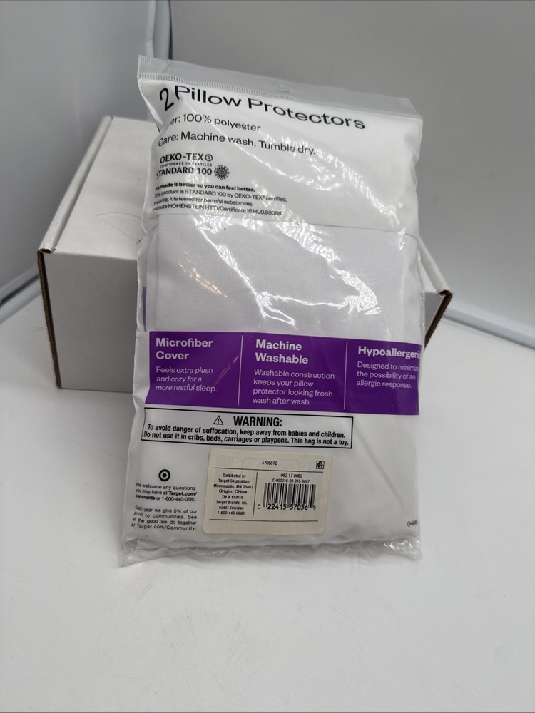 Room Essentials Microfiber Pillow Covers Standard/ Queen