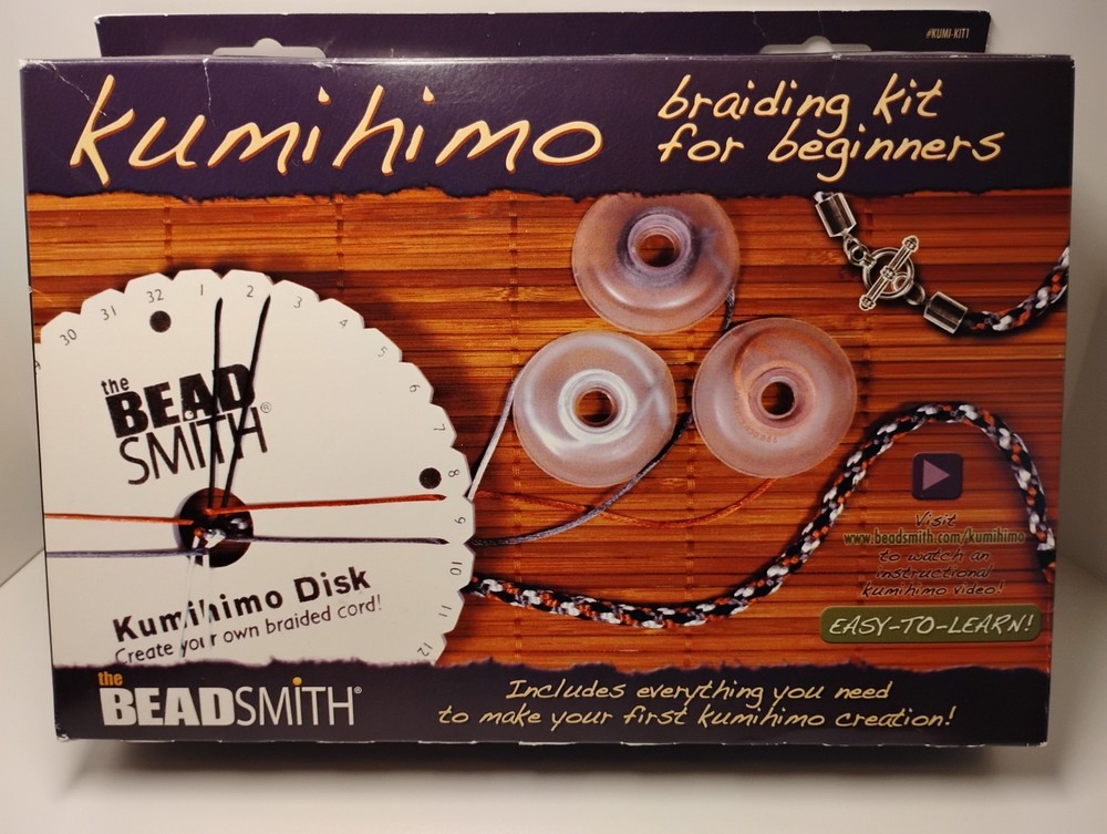 Kumihimo Braiding Kit for Beginners Starter Kit The Beadsmith
