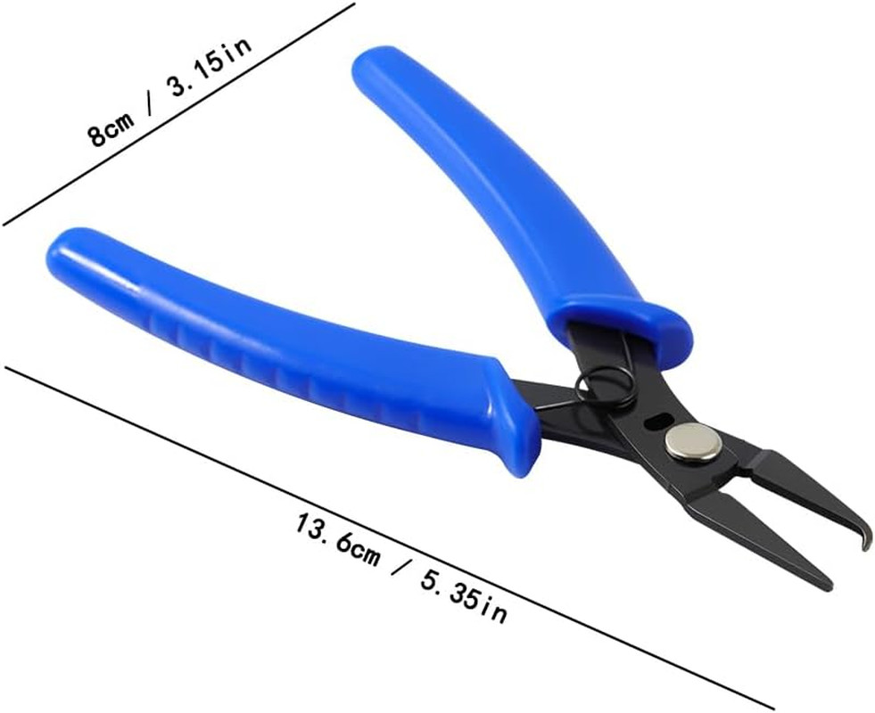 Split Ring Pliers for Jewelry Making, Split Jump Ring Opener Tool Keychain Plie