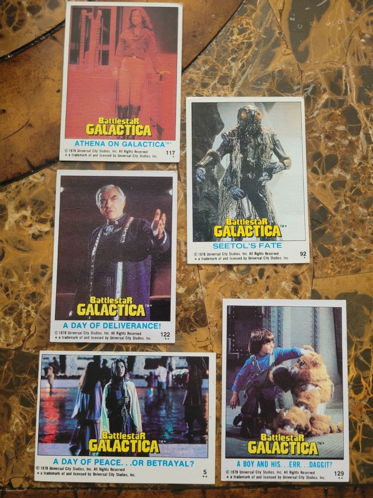 Topps Battlestar Galactica trading cards