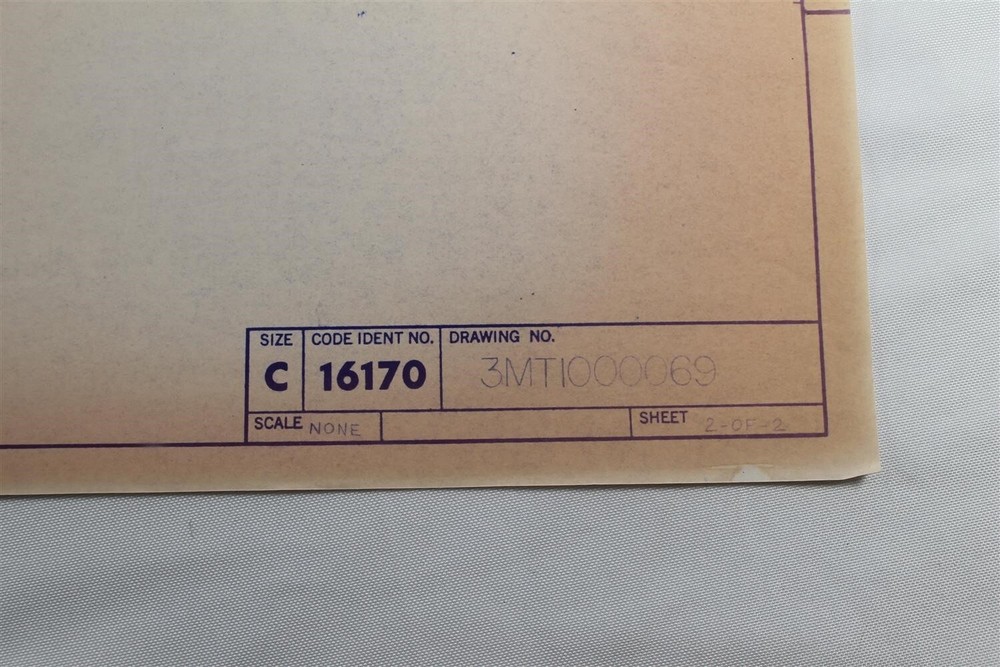 Teledyne Microelectronics Universal Vacuum Chuck 1982 Blueprint