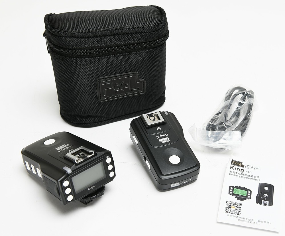 Pixel King Pro Sony set Flash trigger LCD Display USB  For Sony MINTY!!!