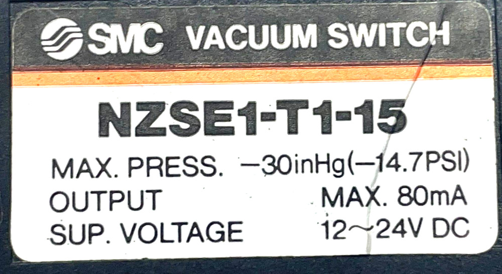 SMC NZSE1-T1-15 Vacuum Switch