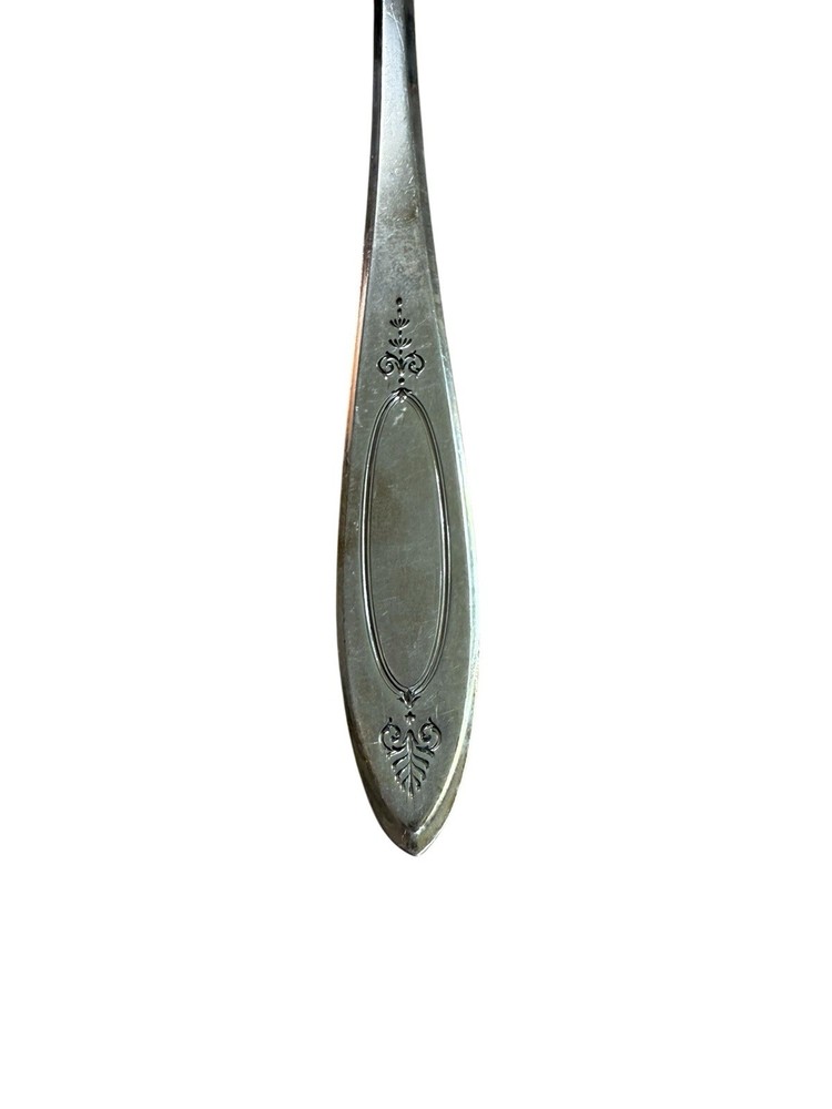 Oneida Silverplate Meat Fork Adam No Monogram