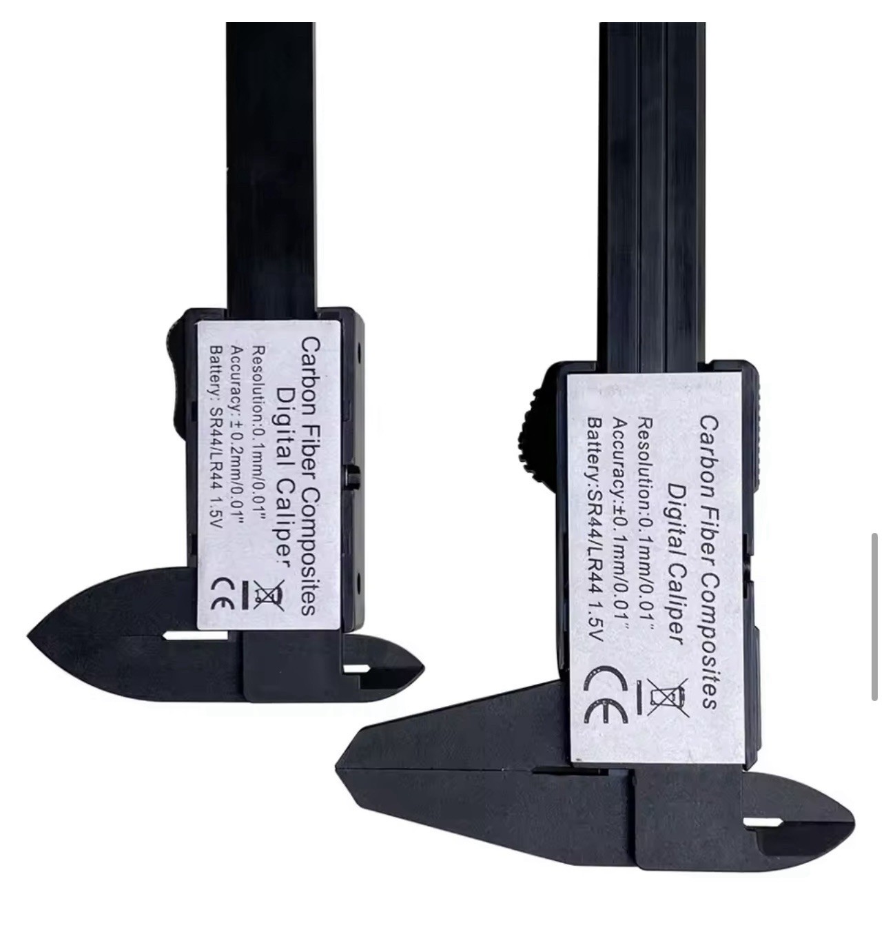 6" 150mm Carbon Fiber Electronic Digital Vernier Caliper Micrometer Gauge LCD