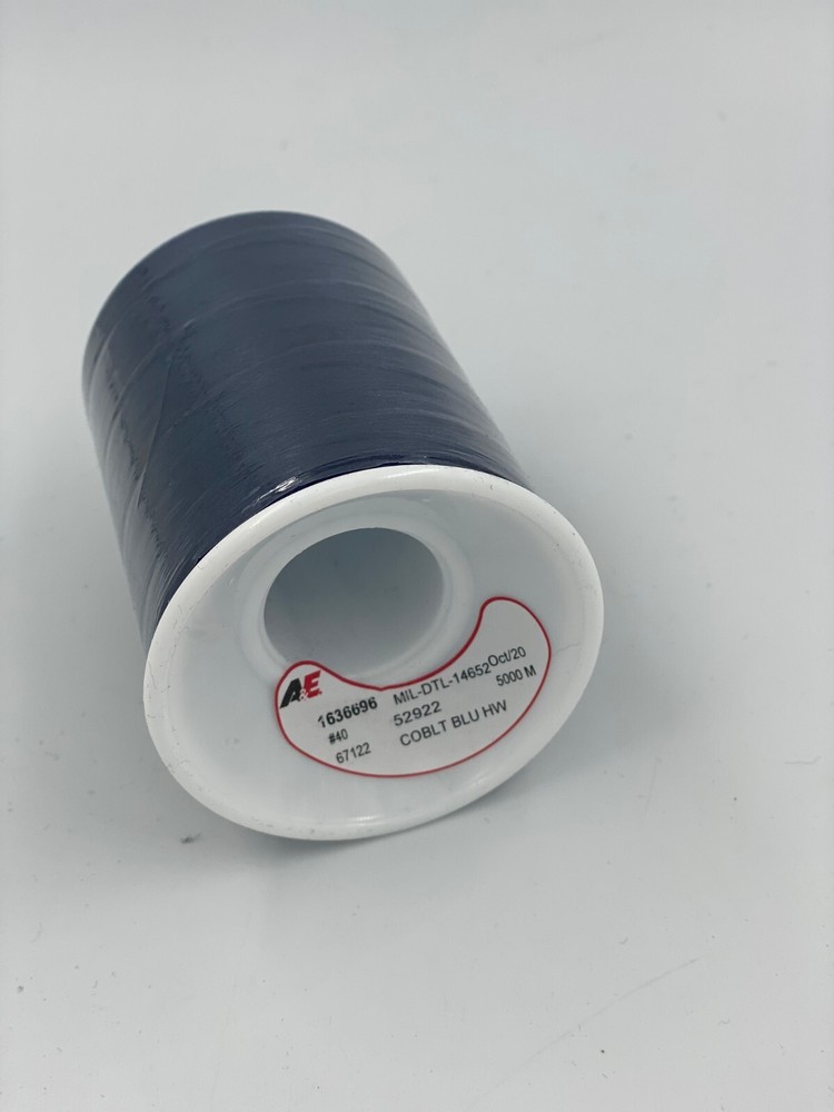 A&E Embroidery Thread - COBLT BLU HW - 52922 - 5000M - POLY #40
