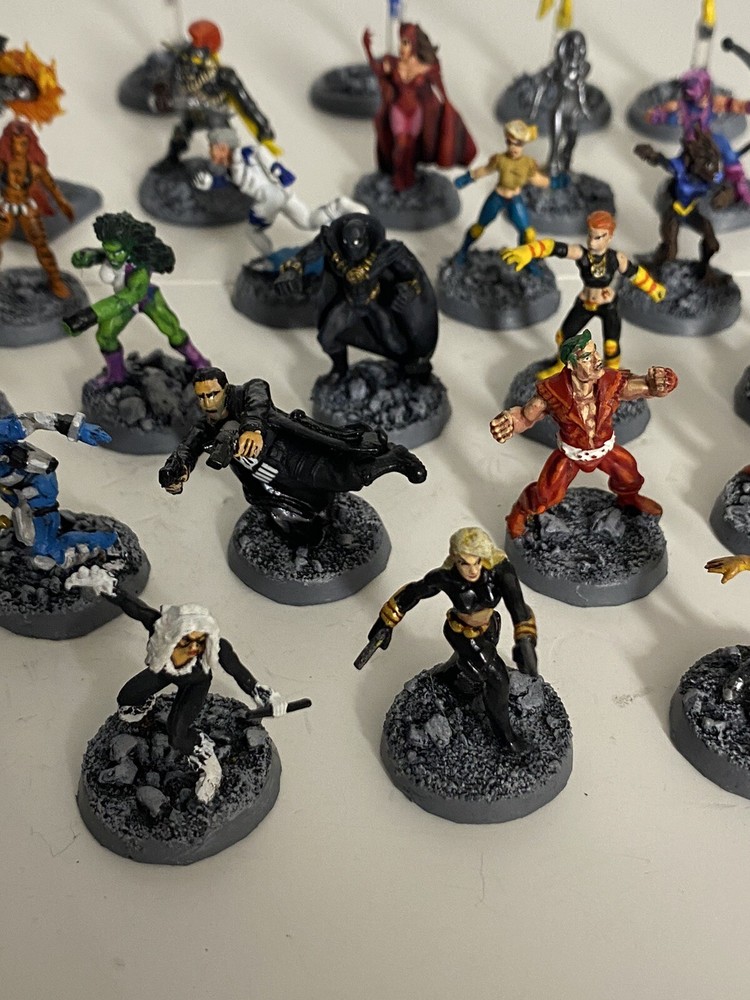 Marvel Superhero #2 Custom painted miniatures Rare Wizkid E2