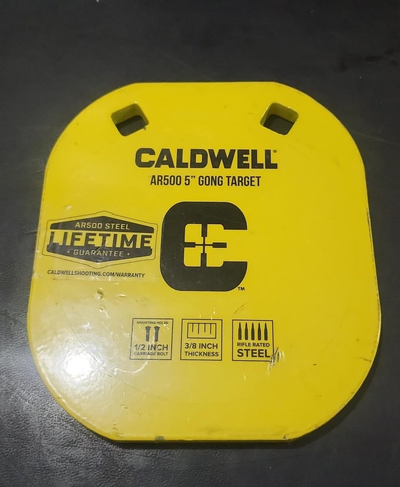 CALDWELL AR500 5'' GONG TARGET