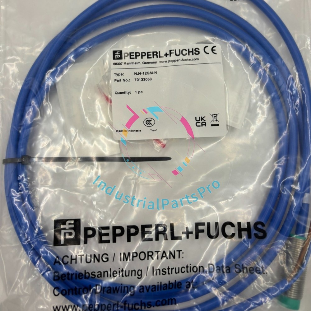 PEPPERL+FUCHS NJ4-12GM-N Programmable Non-Flush 4 mm Inductive Proximity Sensor