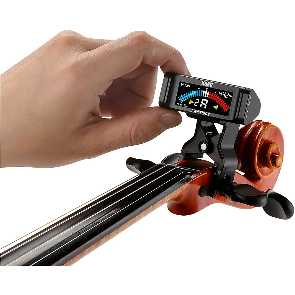 Korg Clip-On Violin Tuner Black