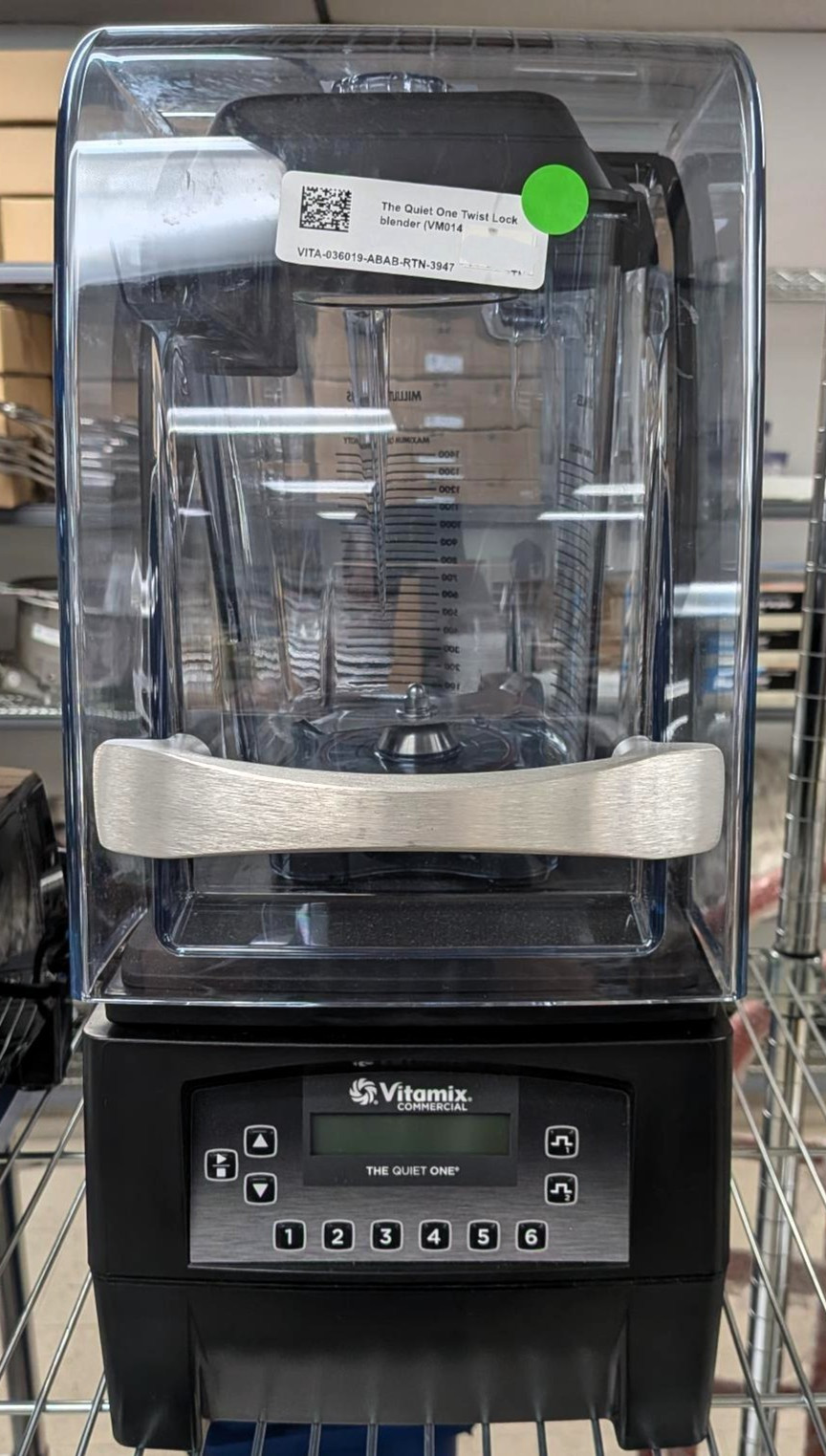 Vitamix 036019-ABAB The Quiet One Twist Lock Blender, Countertop, 48 Oz Capacity