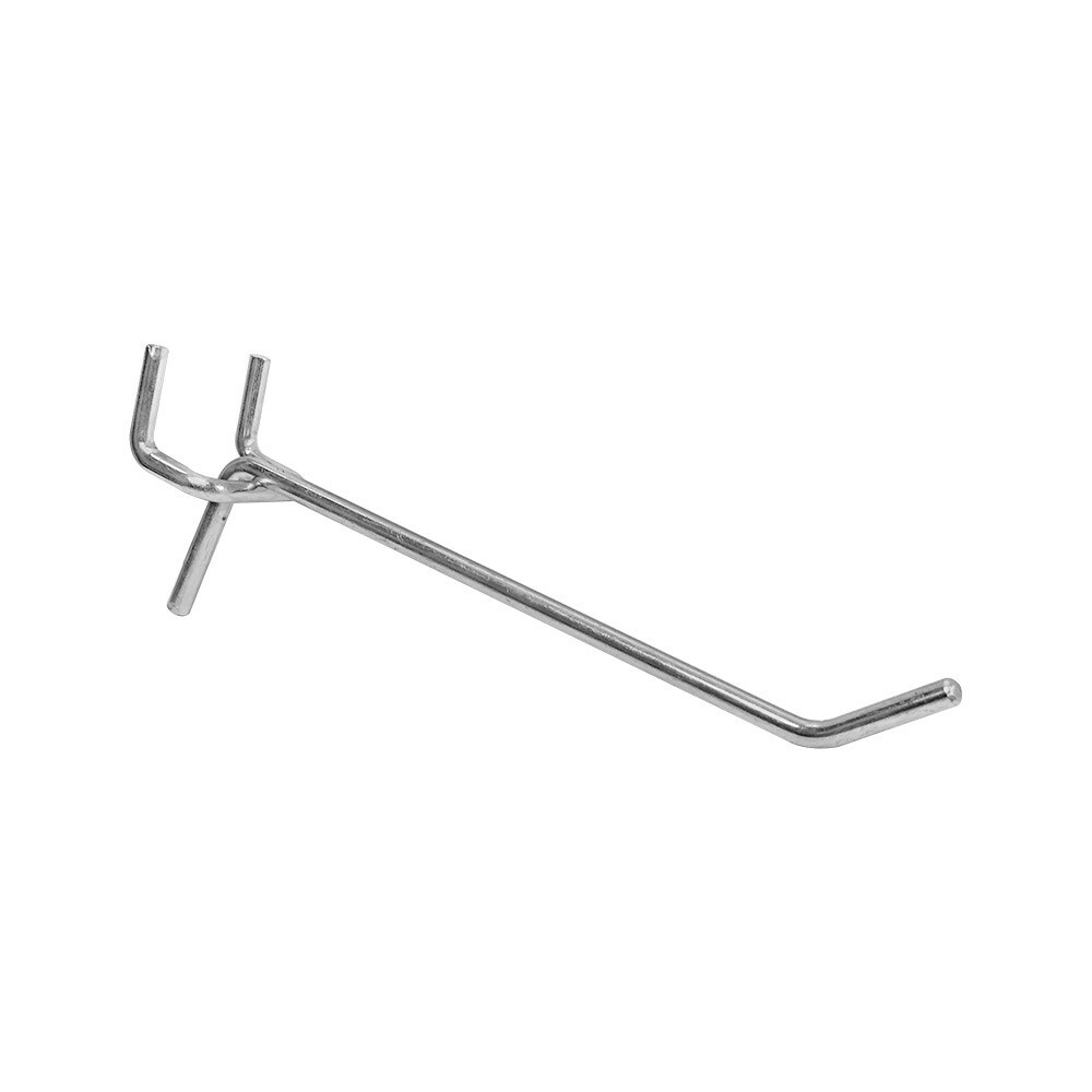 8" Pegboard Hooks and Organizer Assortment, 100 Pack