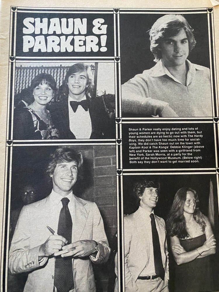 Shaun Cassidy, Full Page Vintage Clipping