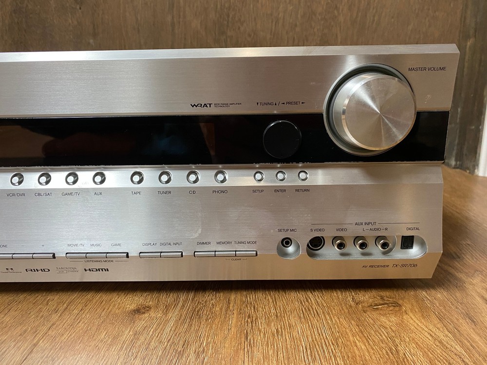 Onkyo TX-SR706 Receiver & Remote Bundle