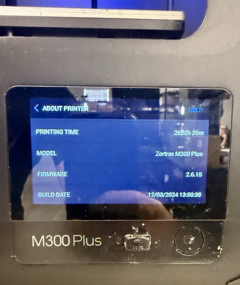 Zortrax M300 Plus 3D Printer