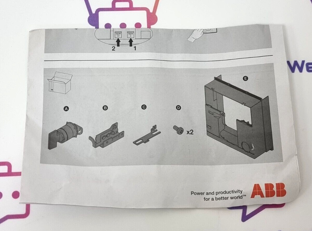 ABB 1SDA073788R1 Lock Key Castell