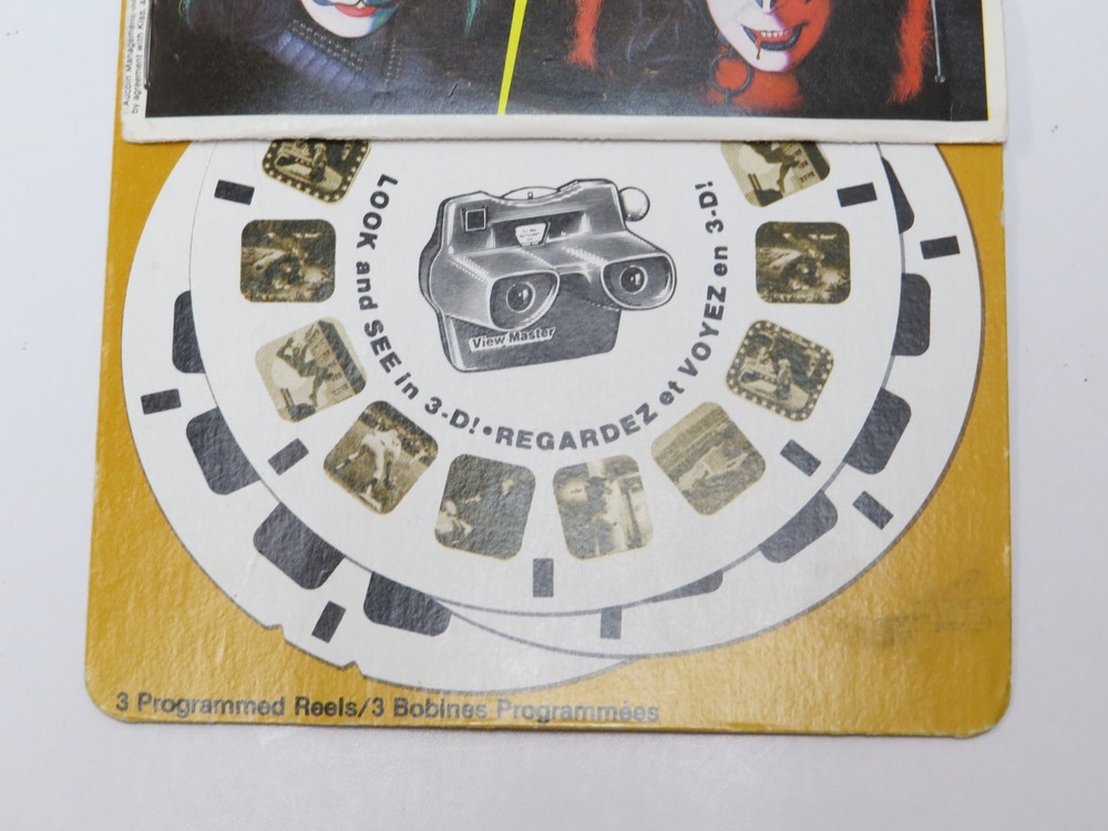 KISS VIEWMASTER SEALED ON CARD CANADIAN FRENCH PACKAGING 1979 AUCOIN