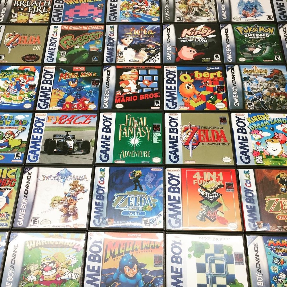 Protective Display Case for Game Boy Advance Cartridges - NO GAME/MANUAL