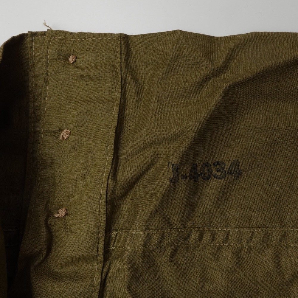 Vintage WWII Military 40s Button Shorts Boxers Size 32 Morton Rose Olive Green