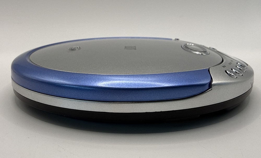 Durabrand Discman CD-566 Audio Portable CD Player View Blue