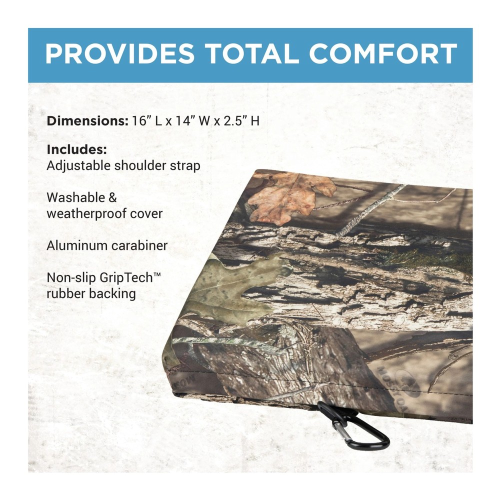 Tail Mate LiteCore Cushion Multilayer Memory Foam GripTech Base (Mossy Oak)
