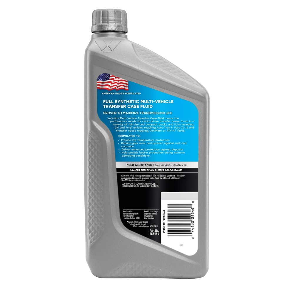 Multivehicle tcf Conventional Transfer Case Fluid 1 Qt
