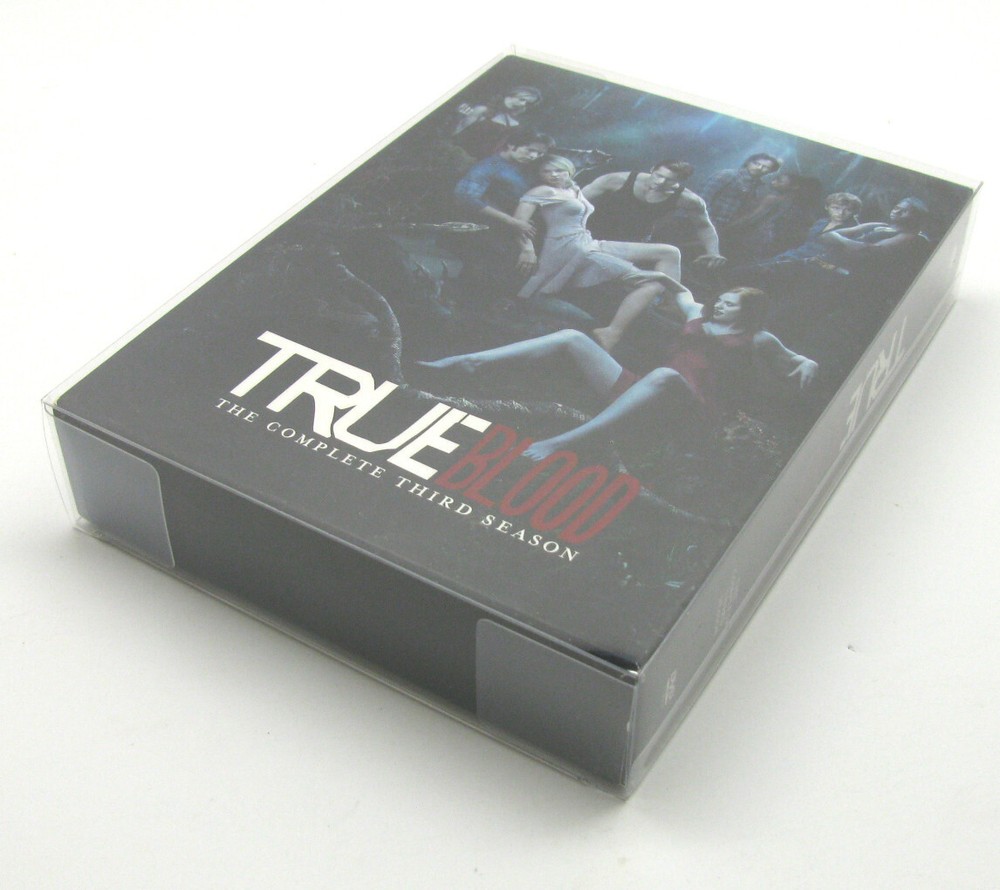 5x DVD OVERSIZED BOX SET (SIZE DVO D) - CLEAR PLASTIC PROTECTIVE BOX PROTECTOR
