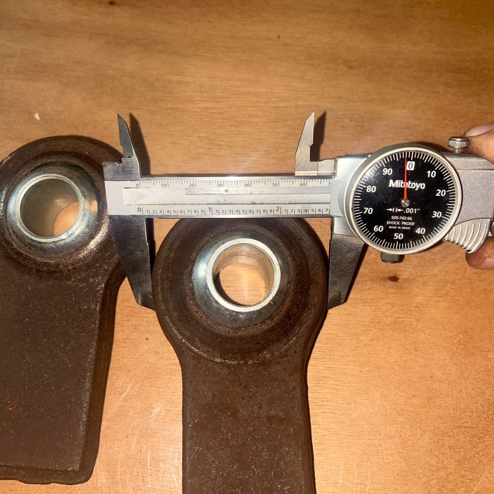 (2) Replacement Weld On 3-point Hitch Arm Ends Category I 1 Tractor Implement