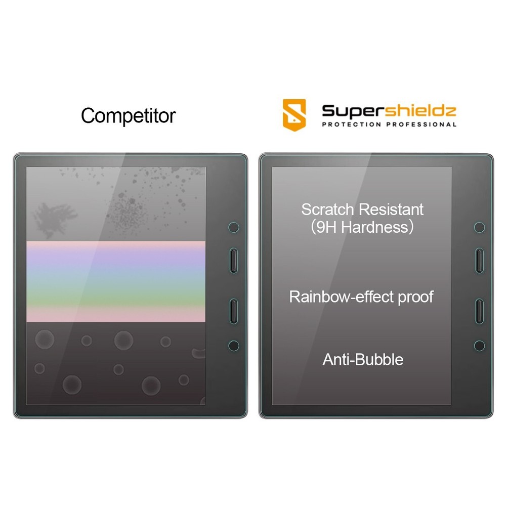 Supershieldz Tempered Glass Screen Protector for Kindle Oasis (9th/10th Gen)