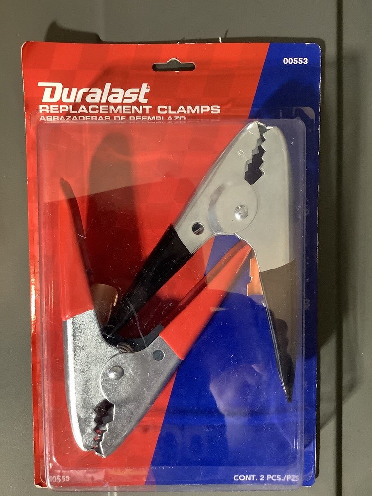 Duralast Replacement Battery Charger Clamps 00553