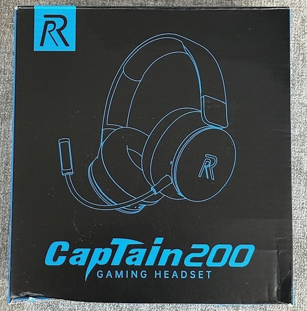 Captain 200 Wireless Gaming Headset Black