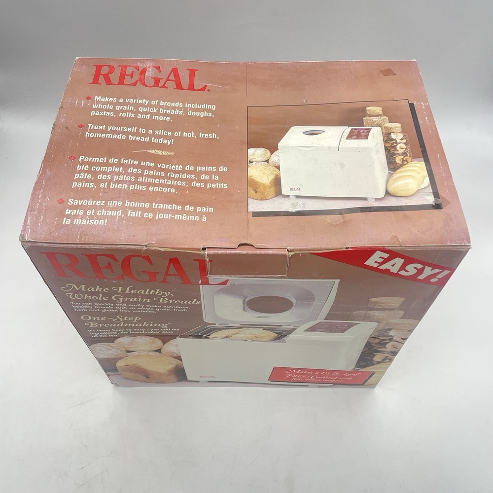 VTG. Regal one step breadmaking model K6726 Automatic Breadmaker Bread Machine