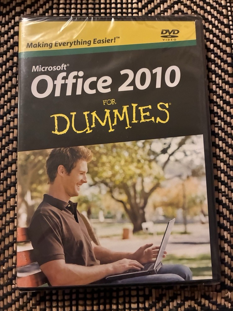 Microsoft office 2010 for dummies NEW SEALED