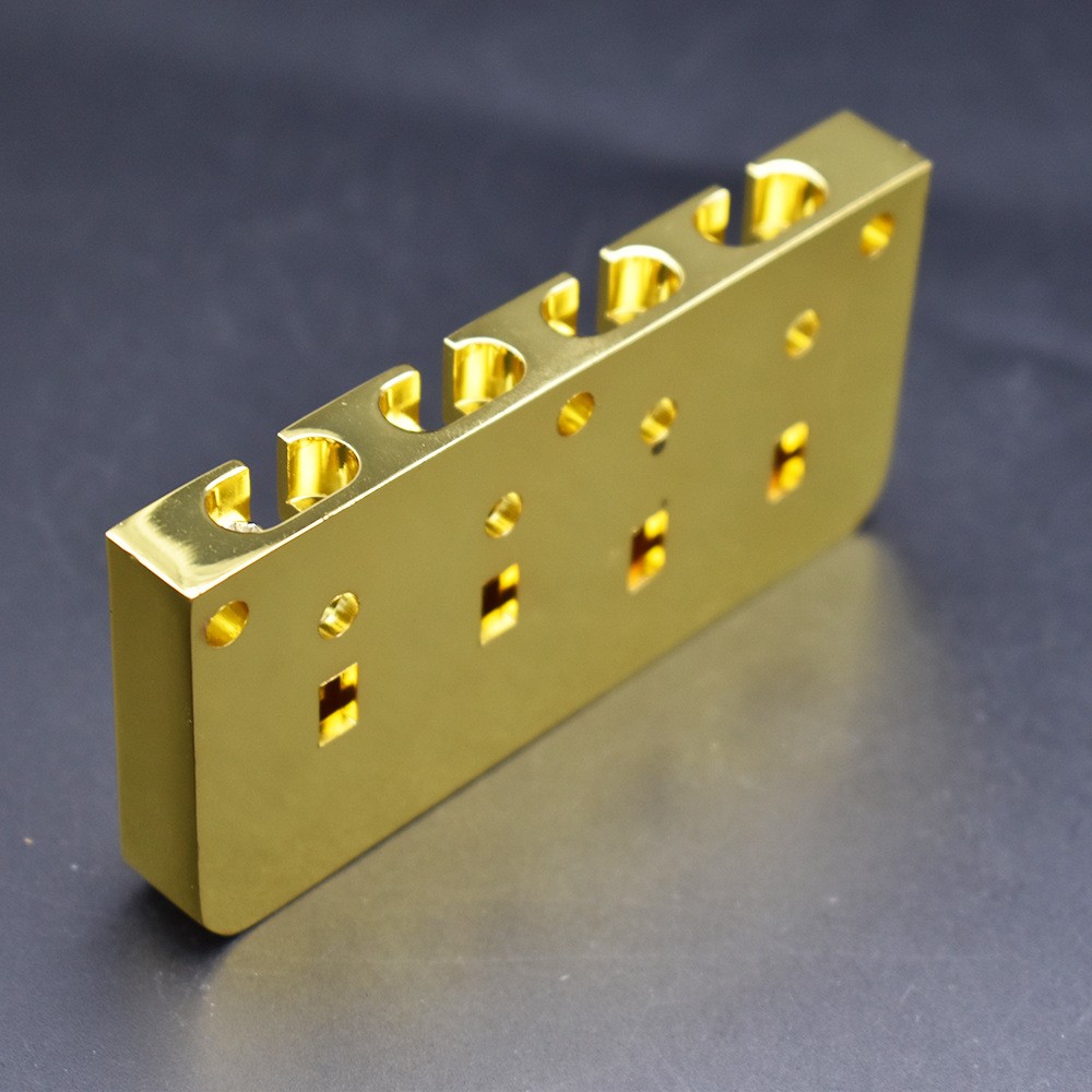 High-end four/five-string bass bridge, bass string plate, reverse bridge