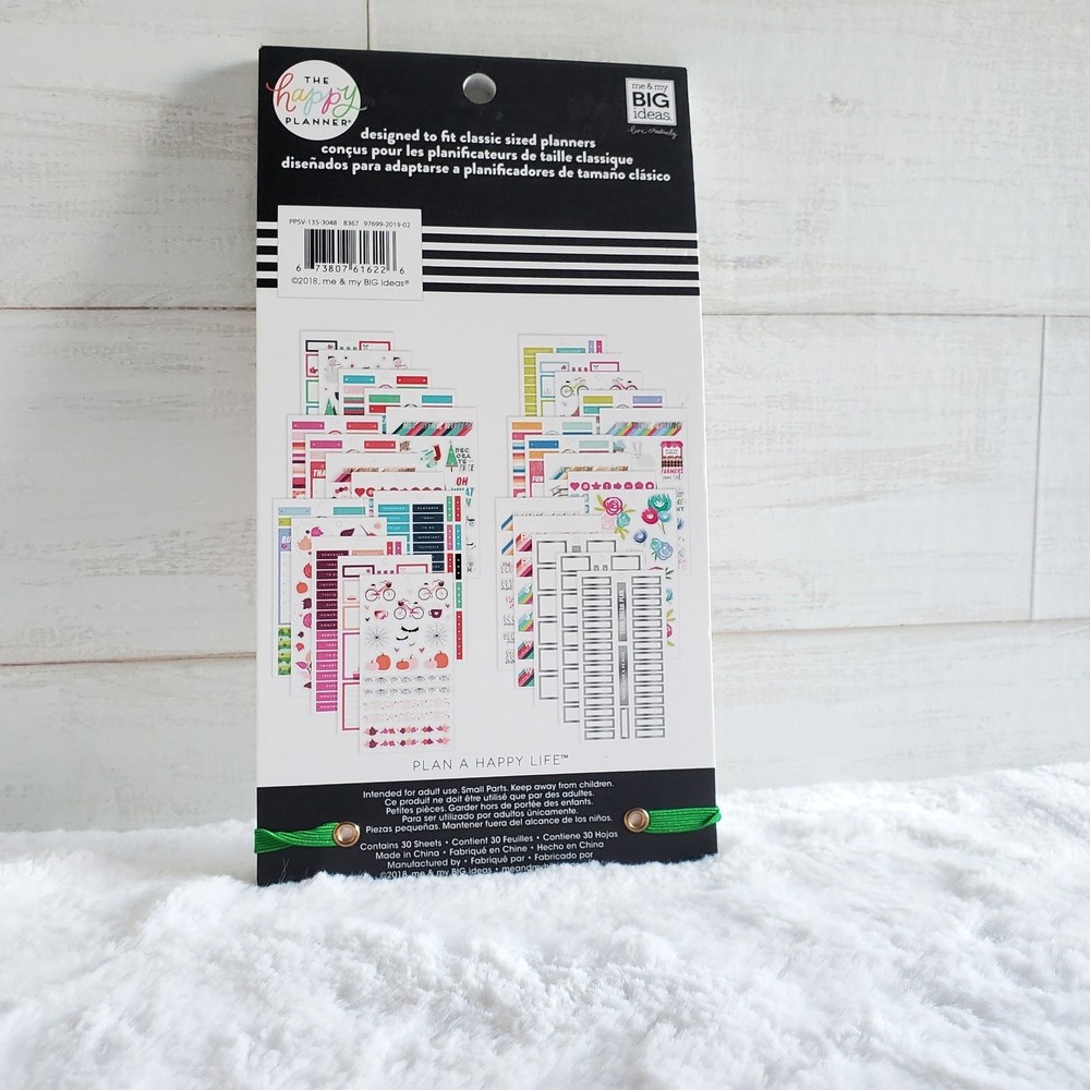 The Happy Planner Student Sticker Sheets Read Description