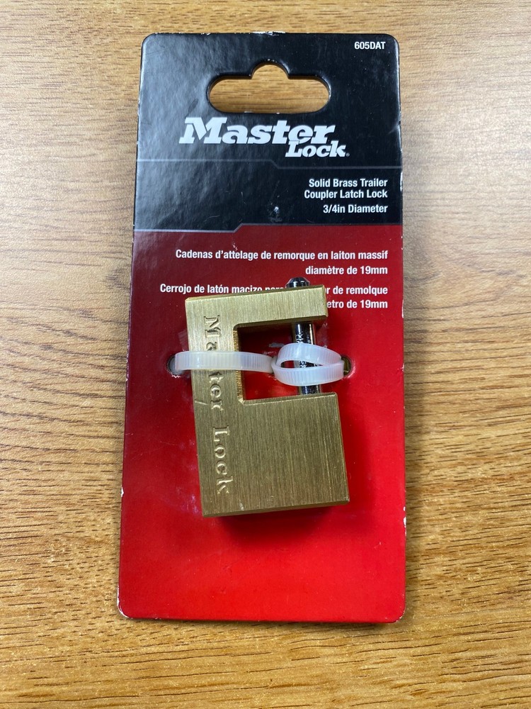 Master Lock 605DAT Trailer Coupler Padlock